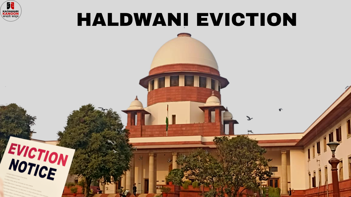 Supreme Court stays Uttarakhand High Court order on Haldwani eviction.